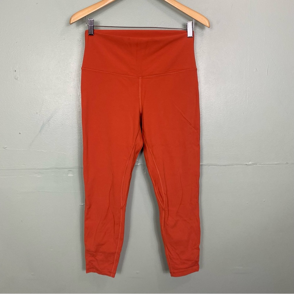 Lululemon‎ W5CTCS Align Pant Orange 25" Lined Size 10